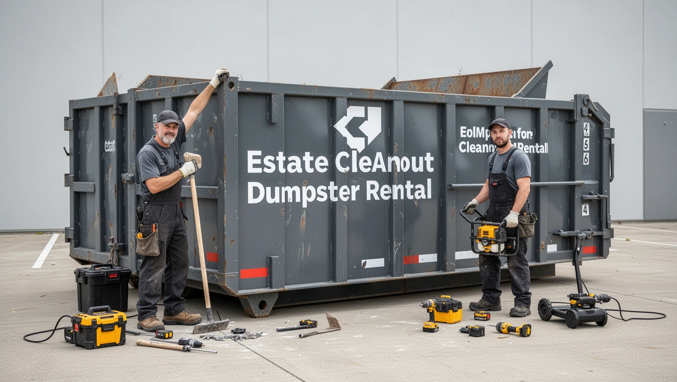 Estate Cleanout Dumpster Rental
